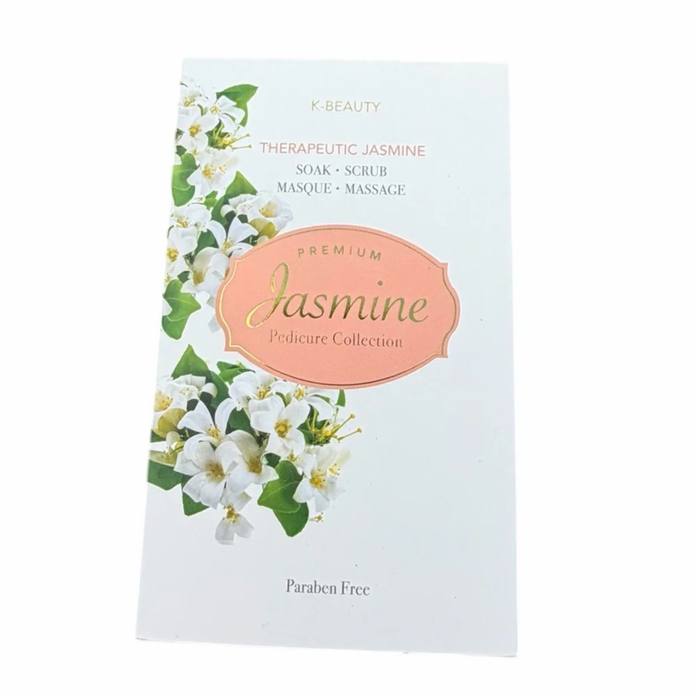 Codi Premium Jasmine 4 Step Pedicure Collection K-Beauty Spa Kit